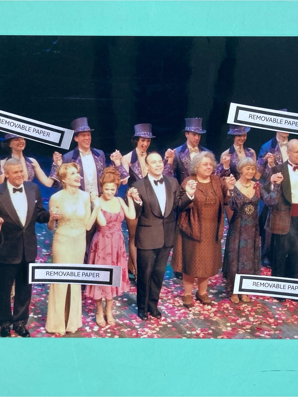 Follies Curtain Call Photo 2011 10” X8” Bernadette Peters Jan Maxwell Ron Raines